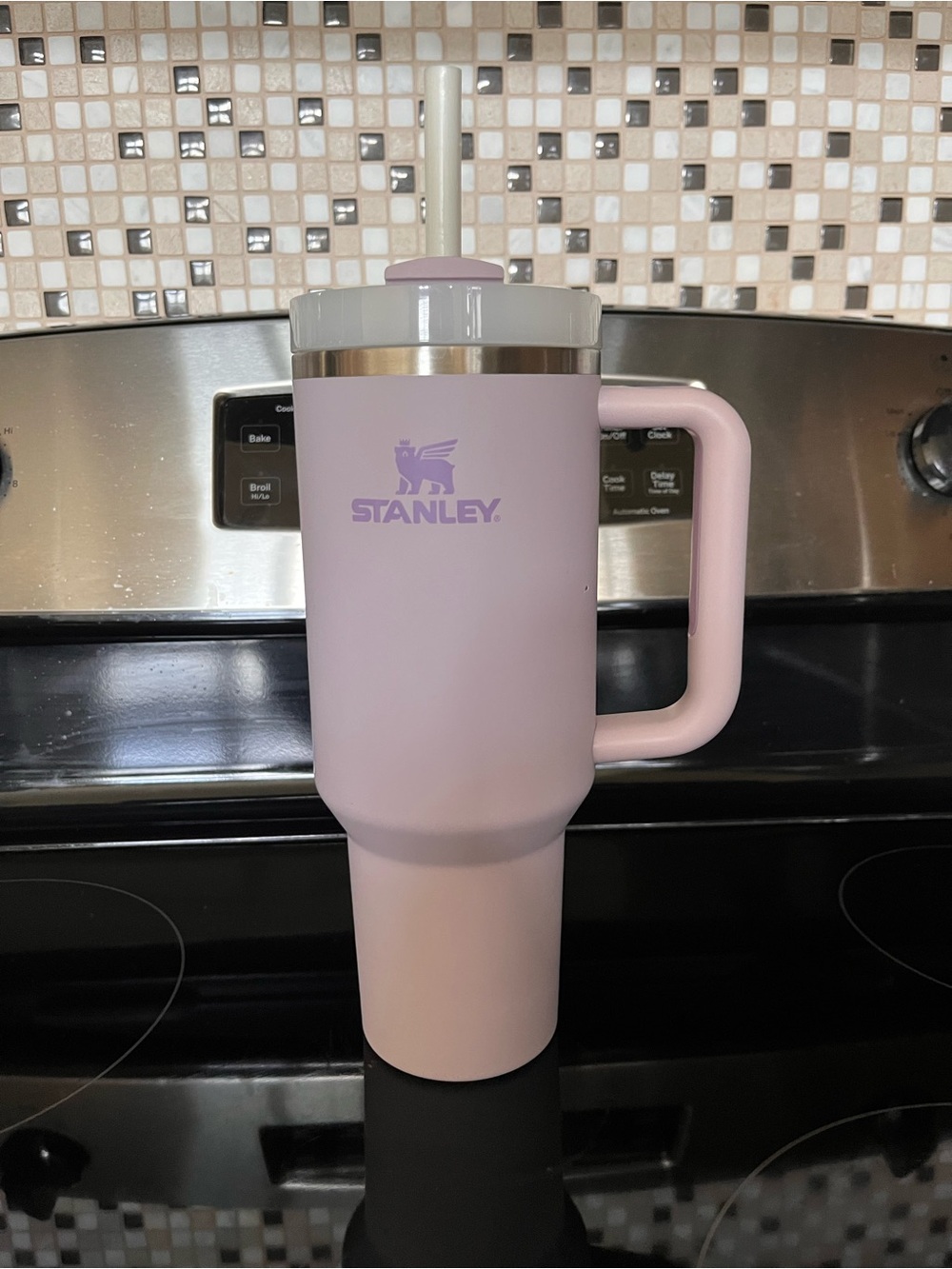 Stanley Voilet Insulated Travel Mug with Handle